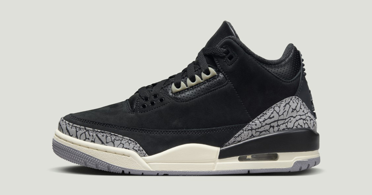 Coming soon: Air Jordan 3 WMNS "Off Noir"